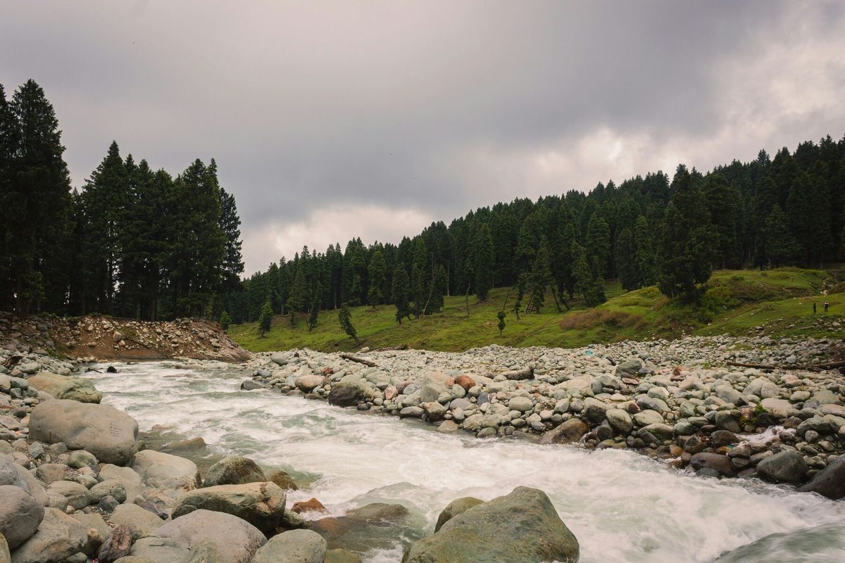 Doodhpathri green meadows near Srinagar